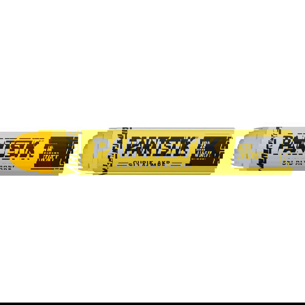 Solid paint crayon with high-intensity colors